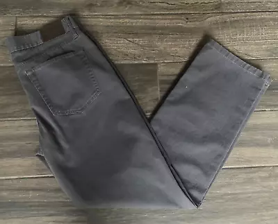 Sonoma Pants Mens 32x32 Gray Straight Pants Canvas 100% Cotton • $14.93