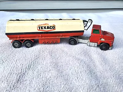 1973 Match Box Super Kings Articulated Texaco Tanker • $9.99