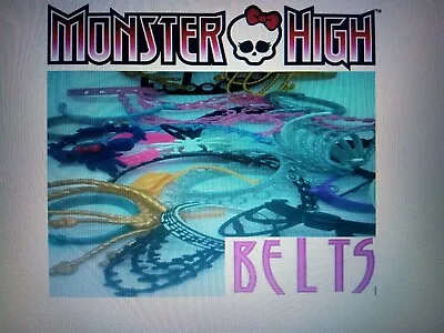 £1.50 • Buy Monster High Accessories BELTS, CHAINS & HEAD WEAR ITEMS. New Items Added 5/2/21