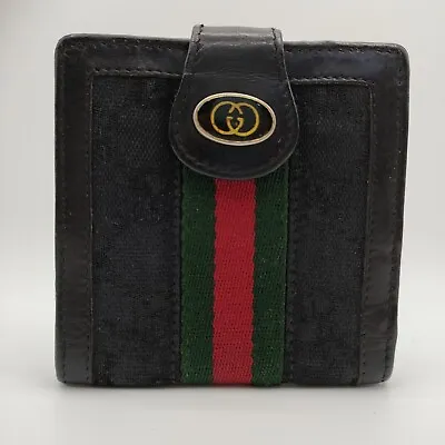 Vintage Gucci Sherry Line Wallet Purse  Accessory Collection #10046 • $76