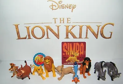 $15.95 • Buy Disney The Lion King Movie Party Favors 12 Set With 10 Figures LK Ring & Sticker