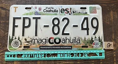 *License Plate Mexico Coahuila FPT - 82 - 49 • $29.99