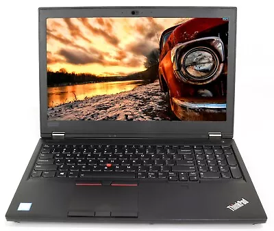 Lenovo ThinkPad P53 Laptop Intel Core I7 9850H 32GB X 1TB NVMe SSD Win 11 Pro • $769.99