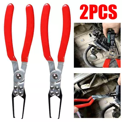 2Pc Automotive Relay Clamp Fuse Puller Car Vehicle Remover Pliers Clip Hand Tool • $16.98