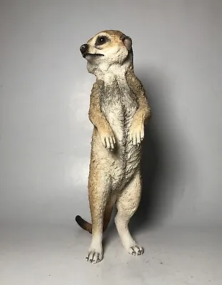 Vintage Lifelike Meerkat Figure Figurine Collectable Animal Ornament • £18