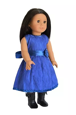 Doll Clothes Party Dress Fit 18  American Girl Dolls Maplelea Ch • $12.97