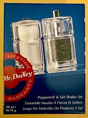 Mr. Dudley Salt Shaker And Pepper Mill Combo Set BRAND NEW • $34.95
