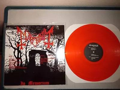 Mayhem- In Memorium/ Deathcrush Orange 12  Lp • $299.99