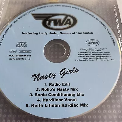Mega Rare TWA Nasty Girls Cd Single • £1
