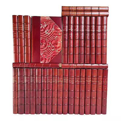 Oeuvres Completes De Victor Hugo (ca 1886) 33 Of 36 Volumes. Edition Ne Varietur • $2500