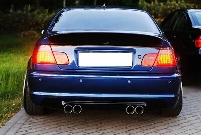 Rear Trunk Spoiler Ducktail Wing For BMW 3 E46 Coupe CSL Style • $190