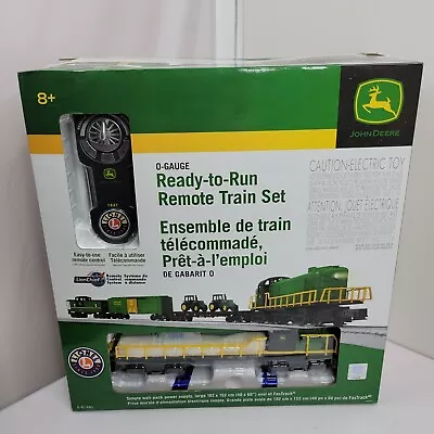 Lion Chief Lionel John Deere Remote Train Set 6-81480 O Gauge New In Box • $449.99