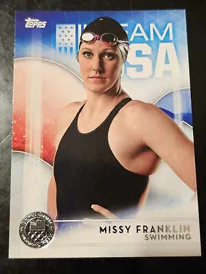 MISSY FRANKLIN 2016 Topps US Olympic Silver #14 Swimming • $3
