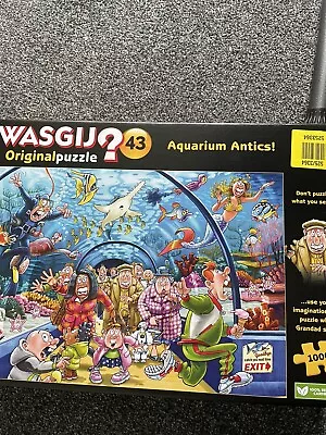 Wasgij 1000 Piece Jigsaw Puzzle Aquarium Antics  • £4