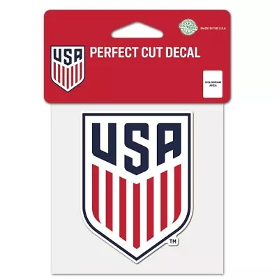 USA Soccer Logo Perfect Cut Decal NEW! FREE SHIPPING! 3x2 Inches Crest USMNT • $11.99