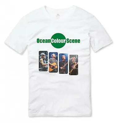 Ocean Colour Scene Indie T Shirt White • £15.49