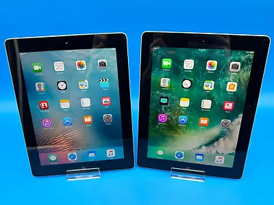 Lot Of 2 Apple Ipad Ipads A1395 + A1458 Silver Cadillac 16gb Tablet 9.7  • $54.99