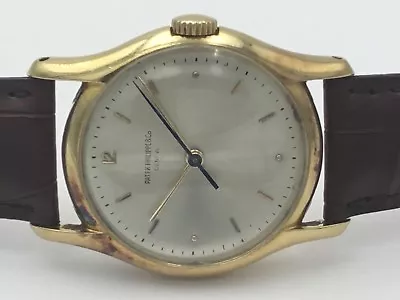 Rare Patek Philippe 2406 Calatrava 18K Gold Watch Vintage 1946 Extract Papers • $26999