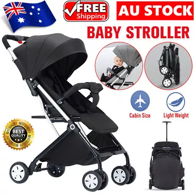 Foldable Baby Strollers Pram Kids Buggy Trolley Jogger Child Travel Pushchair  • $122.95