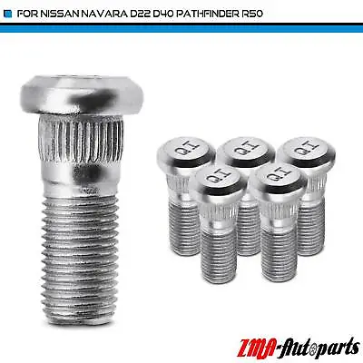 6x Front Wheel Bolt Stud For Nissan Navara D23 D22 280ZX 300ZX Pathfinder Silvia • $24.99