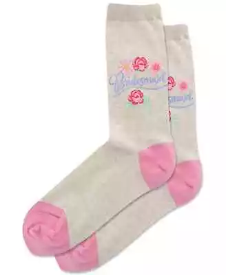 £5.40 • Buy Hot Sox Bridesmaid Womens  Crew Socks