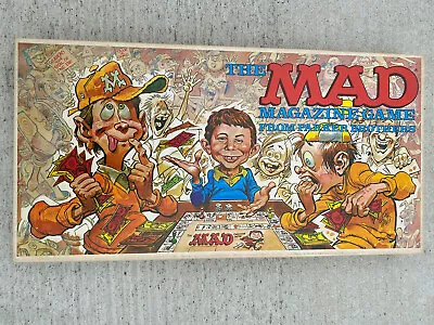 The Mad Magazine Board Game Parker Brothers Vtg 1979 100% Complete Never Played • $50.99