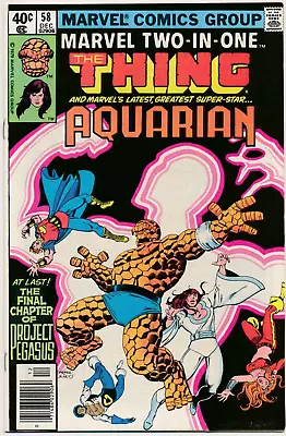 Marvel Two-In-One (Marvel 1974 Series) #58 NM Thing And Aquarian • $7.99