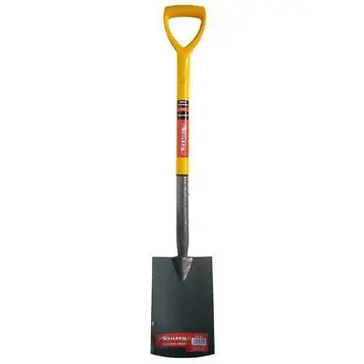 Digging Spade Carbon Steel Trench Drainage Shovel Heavy Duty Garden CT0162 • £11.99