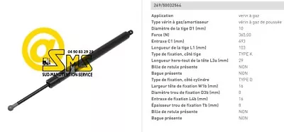 Cylinder A Gaz Jungheinrich 50032564 Pallet Truck Stackers 35cm Pieces Spare • £138.58