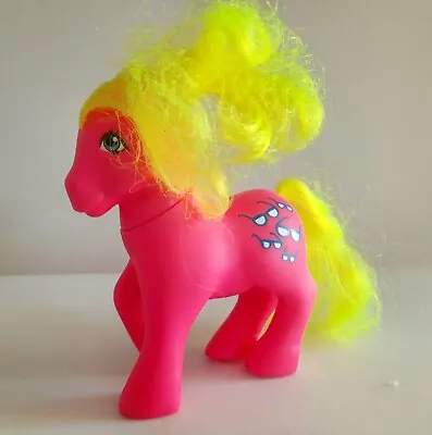 MY LITTLE PONY Fluorescent Pink BABY SHADY Hasbro Vintage Toys 1986 FREEPOST  • £26.99