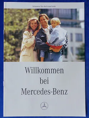 Mercedes-Benz C-Class C 180 W202 MJ 1996 - Preview Brochure 09.1995 • $4.25