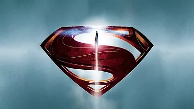 2013 Man Of Steel Movie Poster 16X11 Superman Clark Kent Henry Cavill Lois 🍿 • $12.93