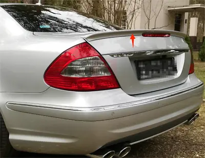 Rear Spoiler Unpainted Wing Lip For 2003-2009 Mercedes Benz E-Class W211 • $70.19