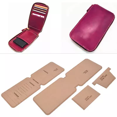 AAB-353 Wallet Pattern Template Acrylic Manual Mobile Phone Purse Template • $27.26