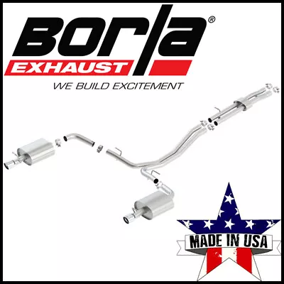 $1231.19 • Buy Borla 140656 S-Type 2.5  Cat-Back Exhaust System For 2013-15 Ford Explorer 3.5L
