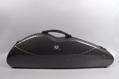 Black Violin Case 4/4 Carbon Fiber Violin Cases With Code Lock With Back Strap • $130