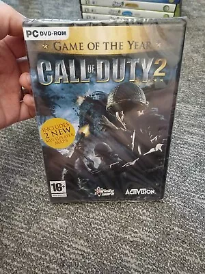 Call Of Duty 2 (COD 2) Game Of The Year - PC DVD-ROM - New Sealed  • £4.99