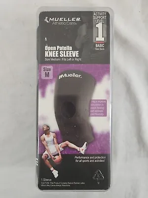 Mueller Athletic Care Open Patella Knee Sleeve Size M • $5.99