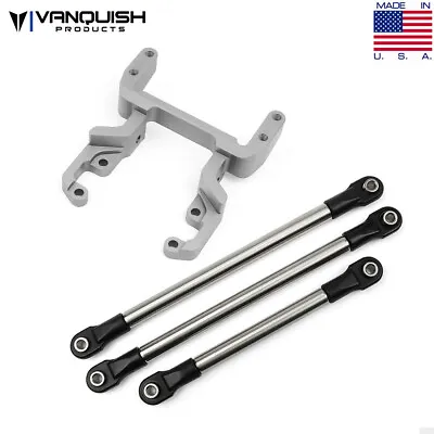 Vanquish Products VPS07857 Currie F9 Servo Mount Kit Clear : SCX10 II • $38.99