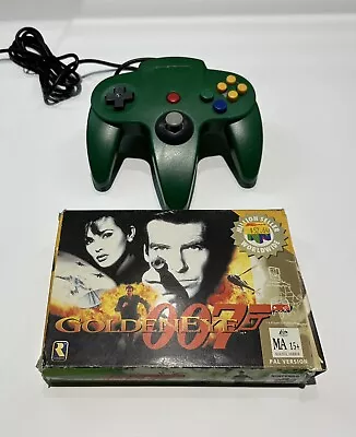 Nintendo 64 Game Goldeneye 007 Complete Boxed Pal + Controller • $70