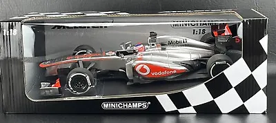 MINICHAMPS 1:18 Diecast Vodafone McLaren Mercedes MP4-28 J Button 2013 BRAND NEW • $249