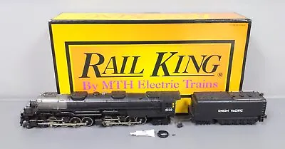 MTH 30-1129-1 O Gauge UP 4-8-8-4 Big Boy Steam Loco & Tender #4020 W PS1 EX/Box • $782.07