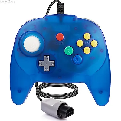 Wired N64 Controller Mini Joystick Compatible With Nintendo64 Video Game Console • $12.94