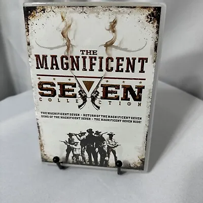 The Magnificent Seven Collection 4 Film DVD  (Yul Brynner) 196019661969 & 1972 • $11.50