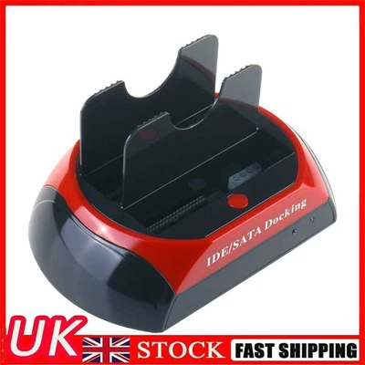 £21.09 • Buy HDD Docking Station SATA USB 2.0 To IDE 2.5 3.5 Inch Hard Disk Case (EU)