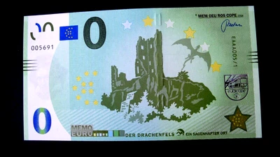 £3.90 • Buy Dragon Rock Dragon 0 Euro Souvenir Dragon Banknote King Winter Coin