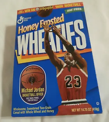 Wheaties 1997 Michael Jordan Empty Box Not Flat • $3.40