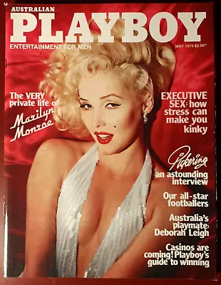 Australian Playboy: May 1979 - Australian Magazine / Marilyn Monroe • $30