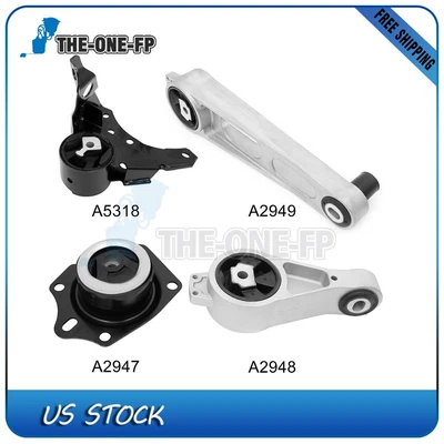 $74.95 • Buy Engine Transmission Motor Mount 4Pcs For 2003 2004 2005 Dodge Neon 2.0L 2947