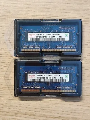 4GB SK Hynix 1333 MHz Laptop DDR3 RAM 204-pin SODIMM PC3-10600S HMT351S6BFR8C-H9 • £8.85